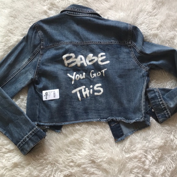 Refuge Frayed Jean Jacket - Picture 4 of 13